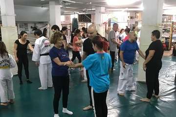 Curso de defensa personal femenino en Telde (Foto TA)